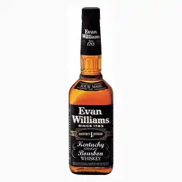 Evan Williams Extra Aged Black Label Bourbon 70cl