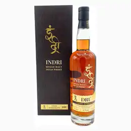 Indri Dru Cask Strength Single Malt Indian Whisky