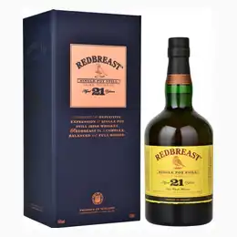 Redbreast 21 Year Old Irish Whiskey 70cl