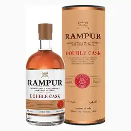 Rampur Double Cask Indian Single Malt Whisky 70cl