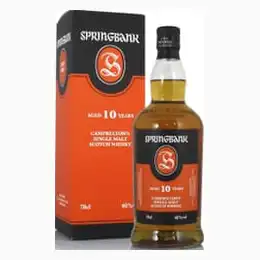 Springbank 10 Year Old Whisky