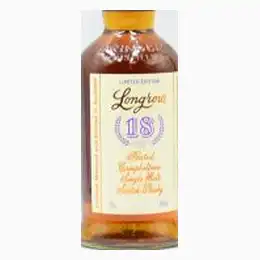 Longrow 18 Year Old Peated Single Malt Whisky 2021