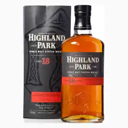 Highland Park 18 Year Old With Original Box